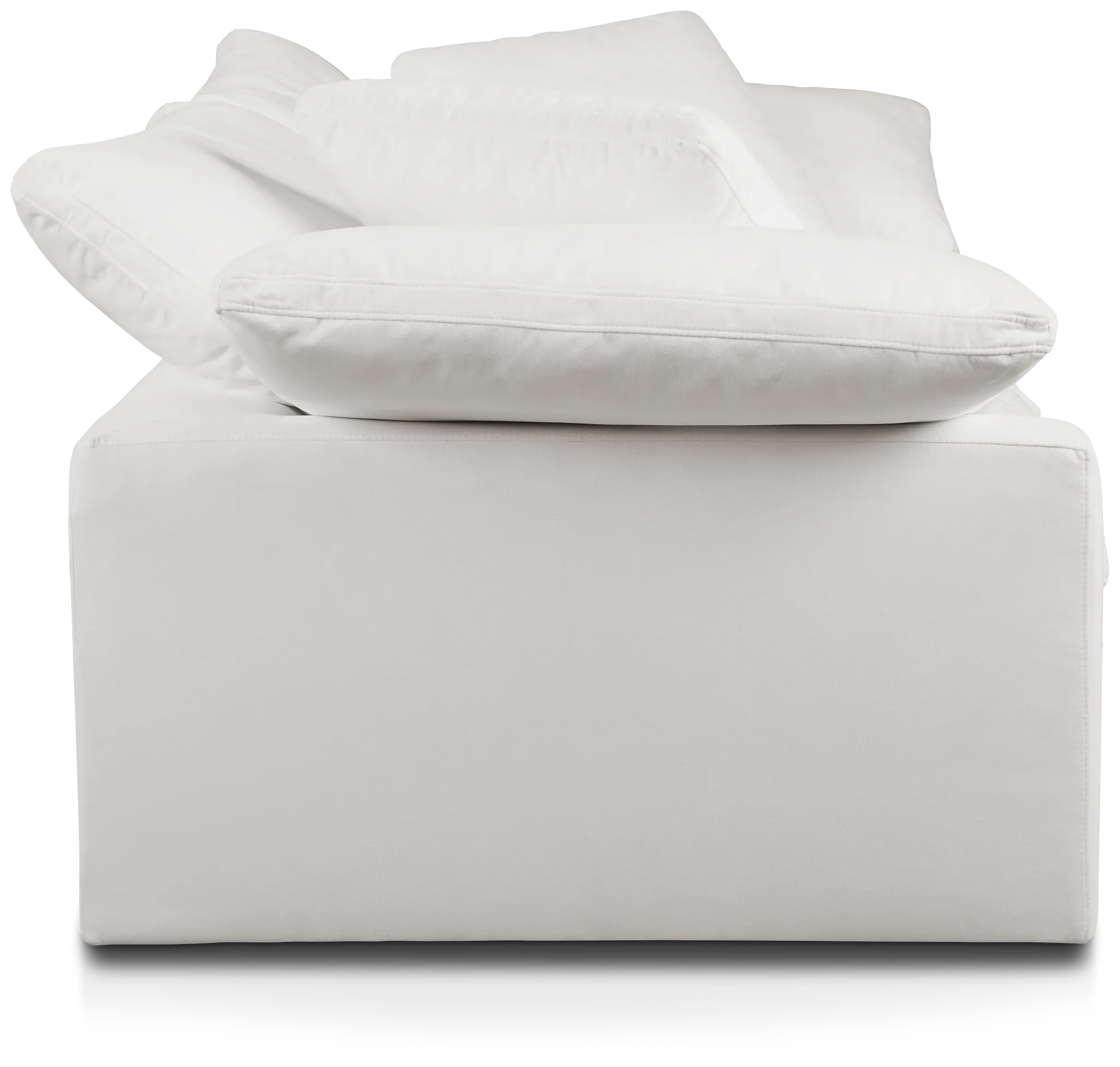 Nixon White Fabric Sofa