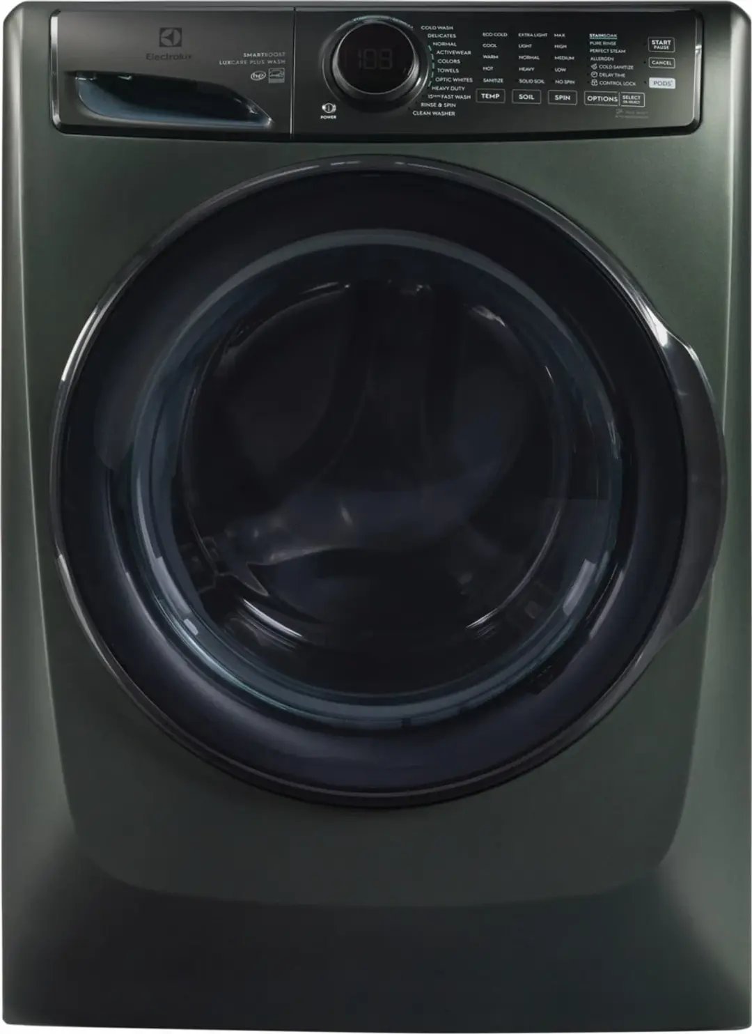 Electrolux 7738 Series Green Front Load Washer Electrolux 7738 Series Green Front Load Washer