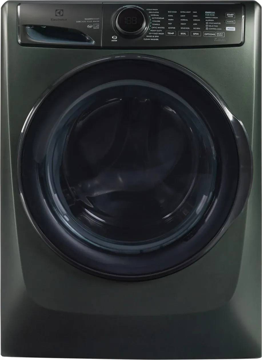 Electrolux 7738 Series Green Front Load Washer