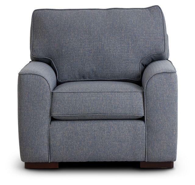 Austin Blue Fabric Chair