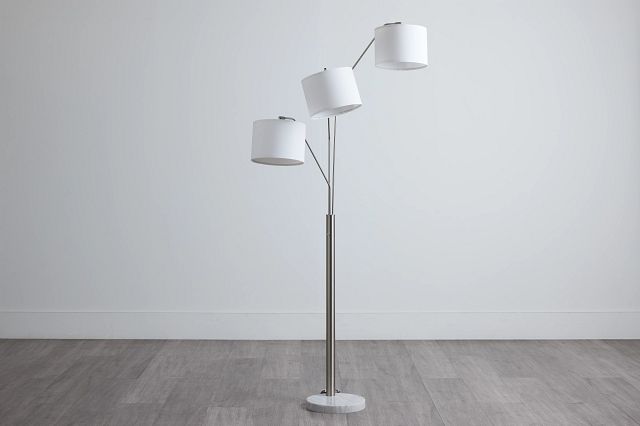 Jayden Silver Floor Lamp