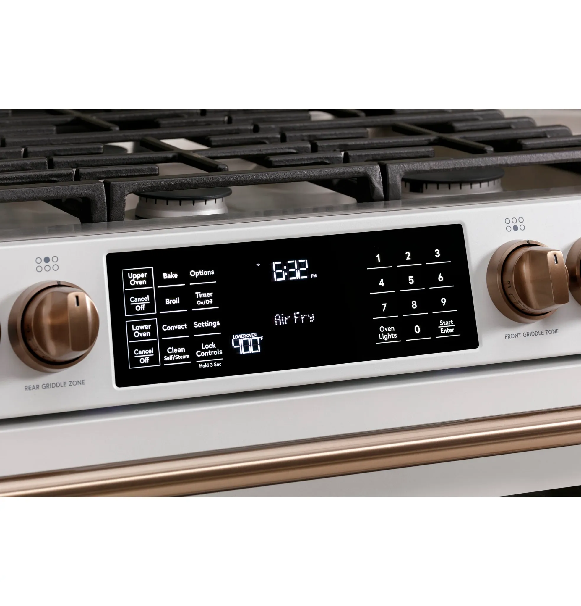 Cafe 750 Series White 30" Gas Range