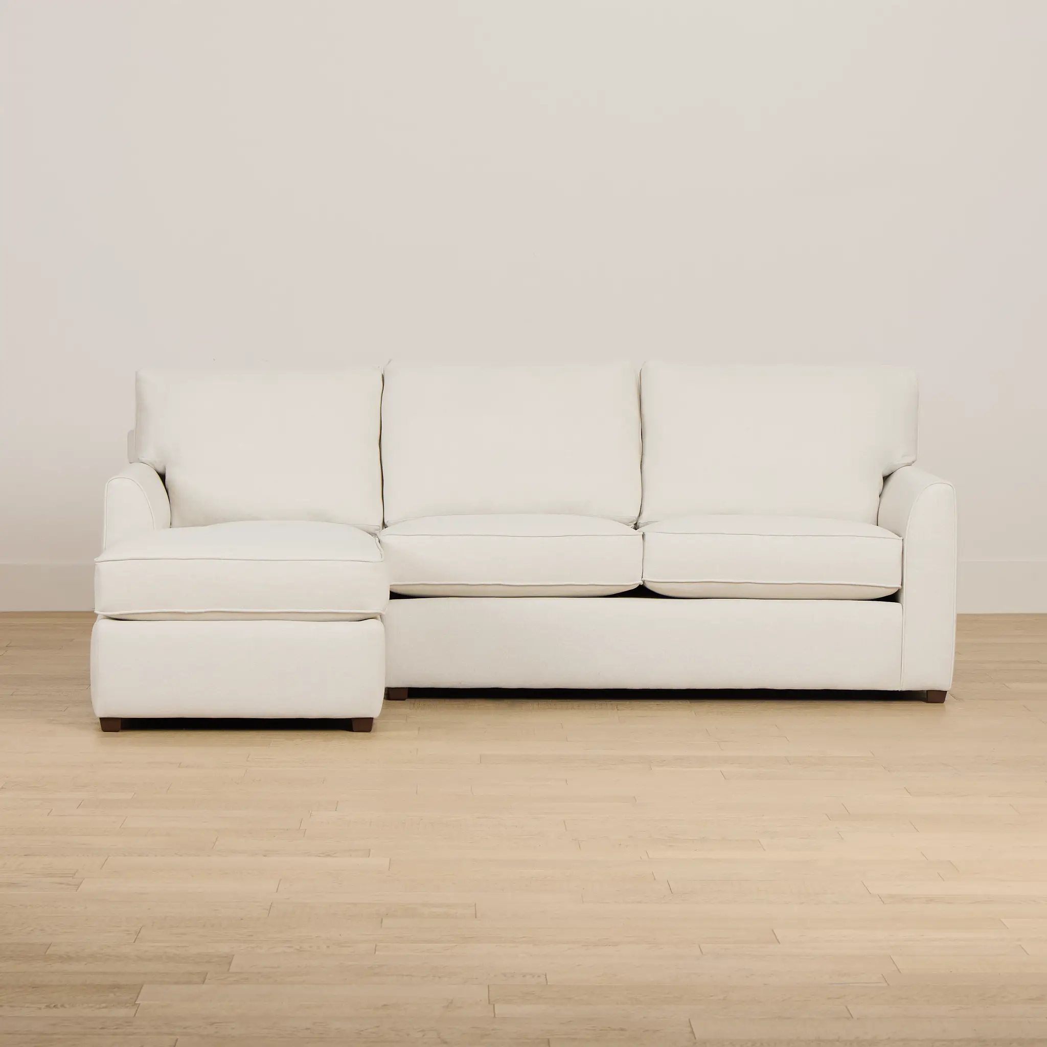 Tate Light Beige Fabric Left Chaise Sectional Tate Light Beige Fabric Left Chaise Sectional
