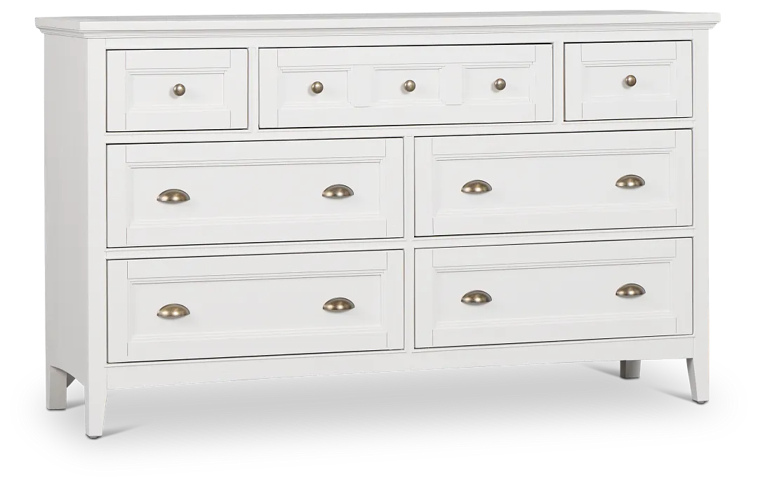 Heron Cove White Dresser