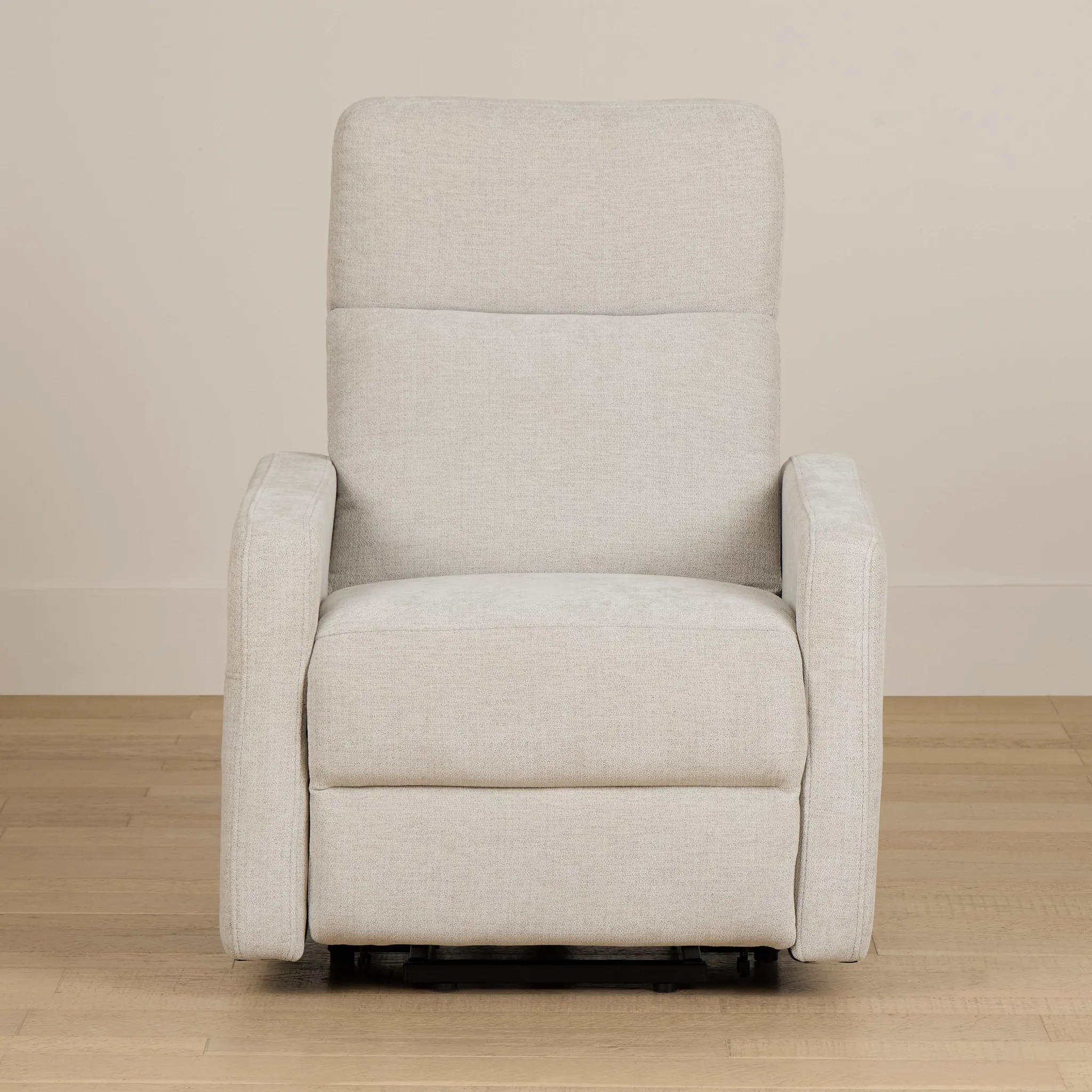 Talon Light Gray Fabric Power Lift Recliner