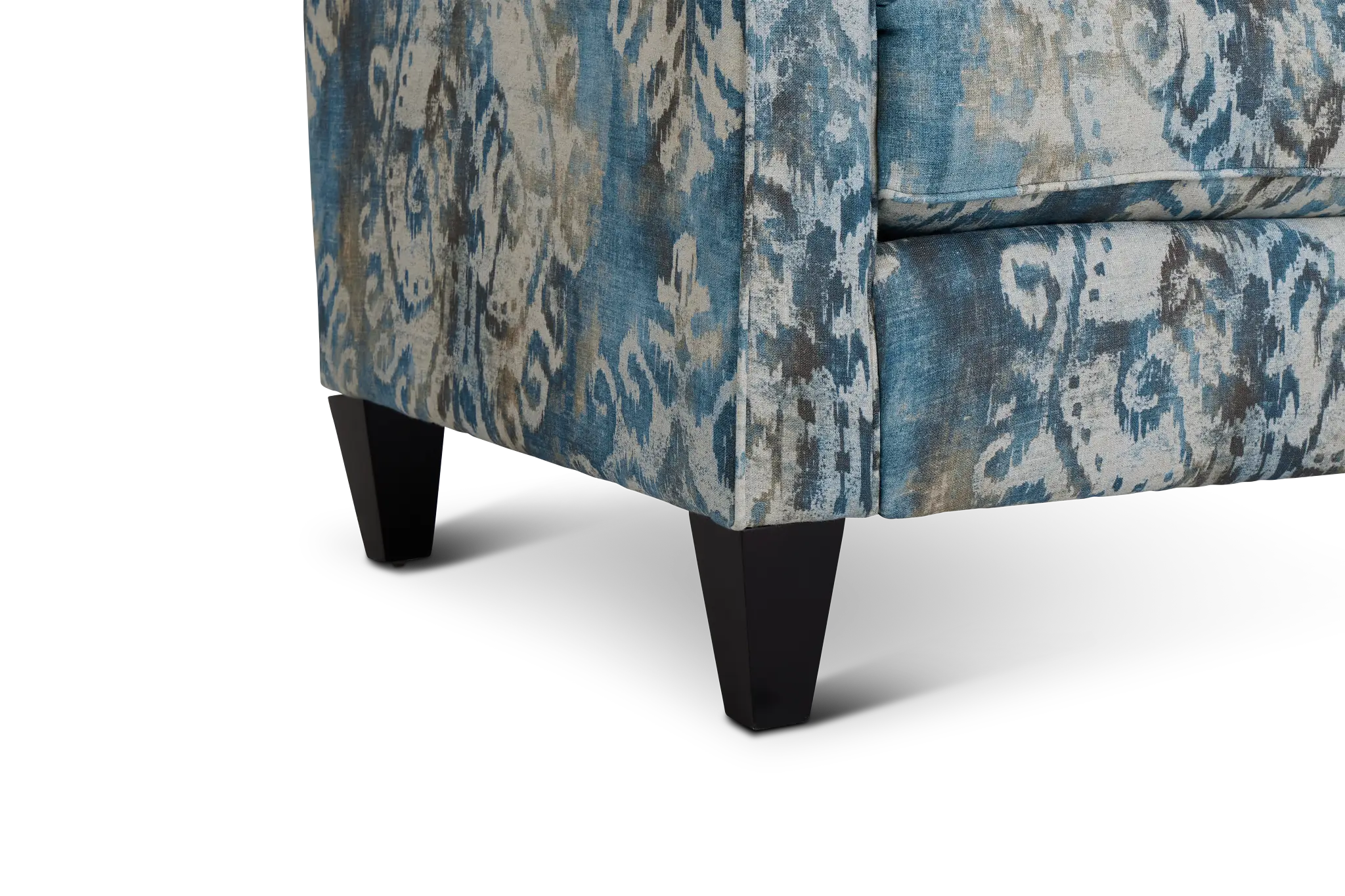 Soledad Blue Fabric Accent Chair Soledad Blue Fabric Accent Chair