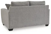 Loreo Light Gray Micro Loveseat