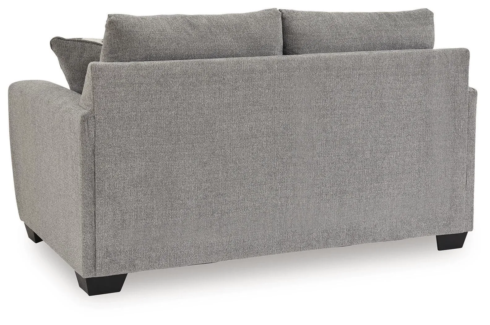 Loreo Light Gray Micro Loveseat