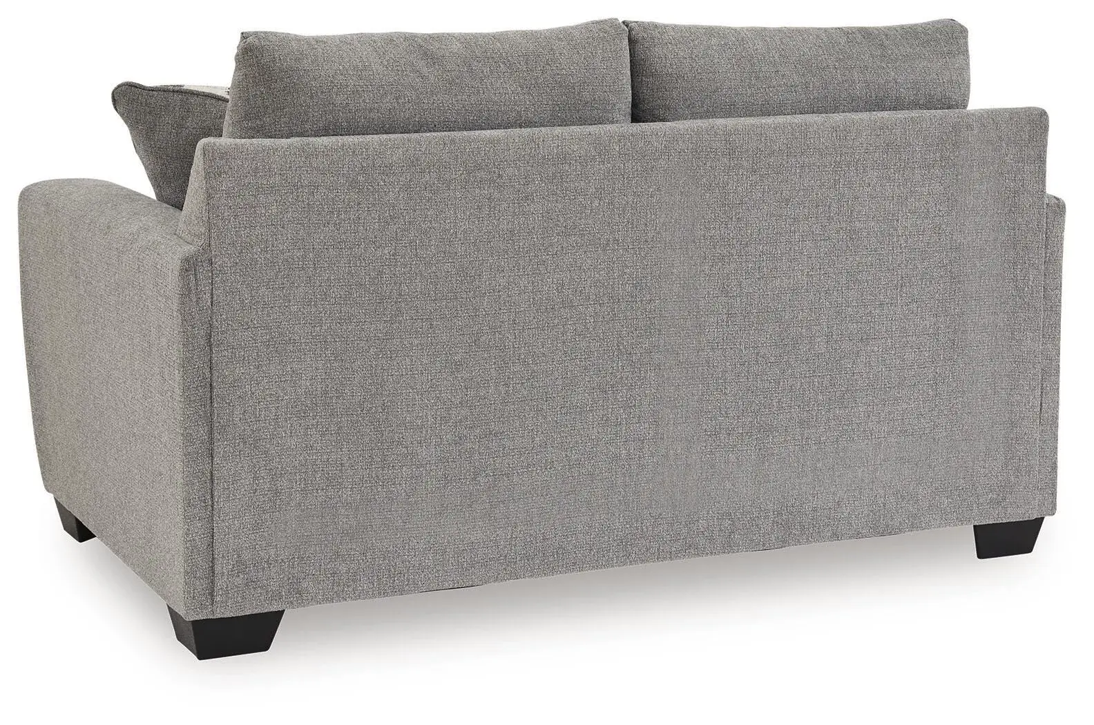 Loreo Light Gray Micro Loveseat Loreo Light Gray Micro Loveseat