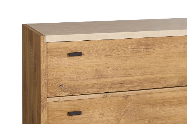 Perry Light Tone Stone Dresser