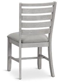 Mckinney Gray Uph Slat Side Chair