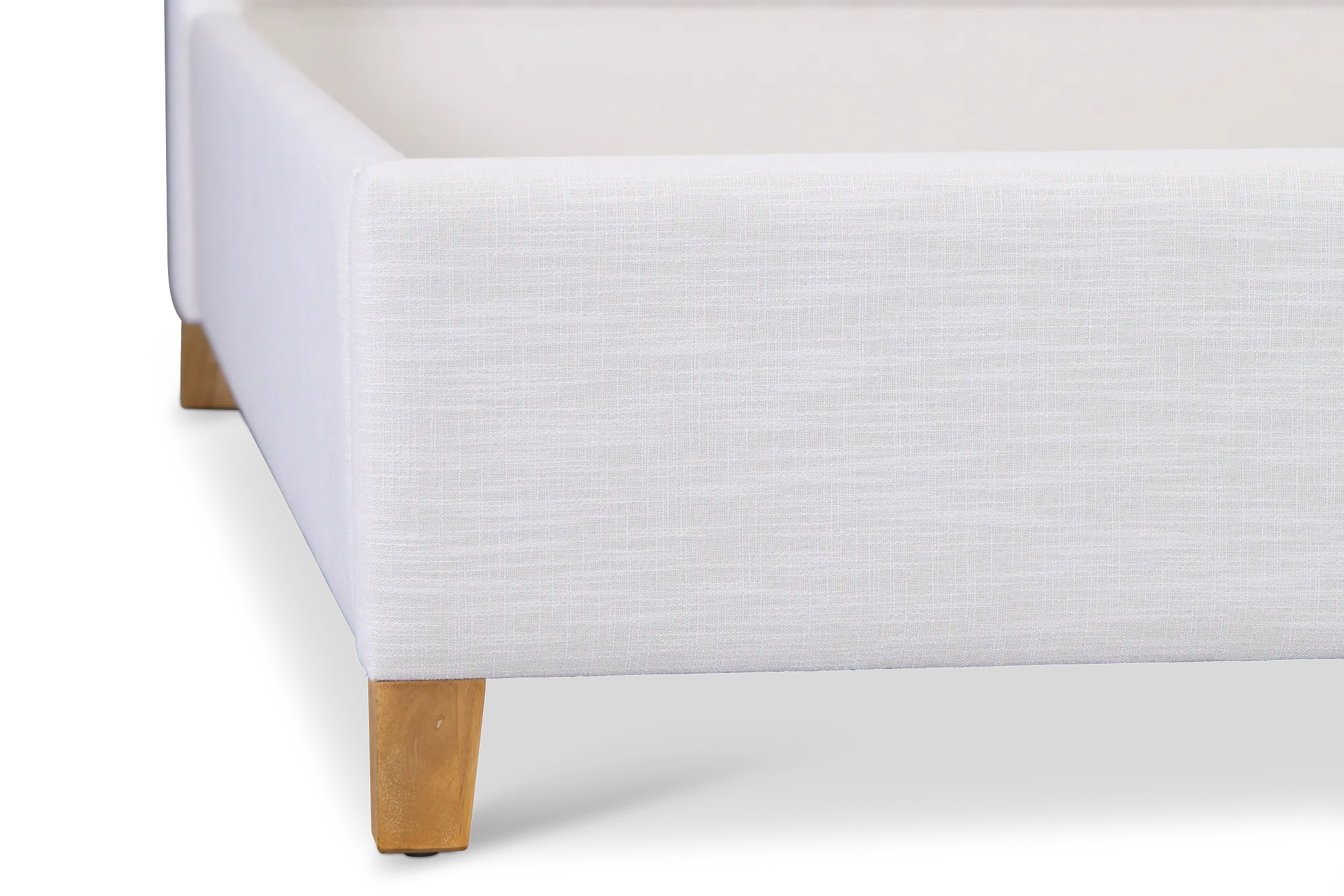 Nantucket White Uph Panel Bed