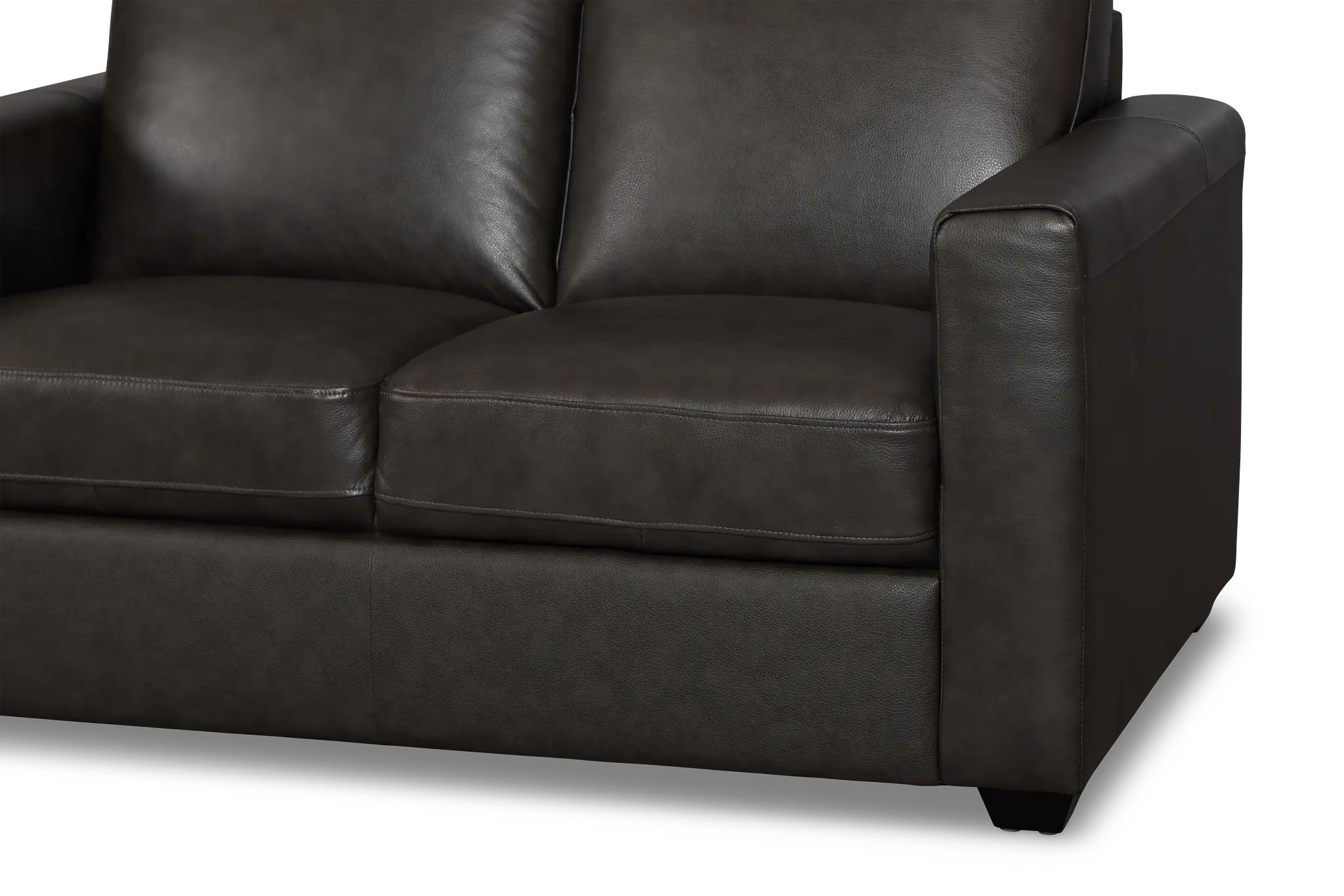 Lane Dark Gray Lthr/vinyl Loveseat Lane Dark Gray Lthr/vinyl Loveseat