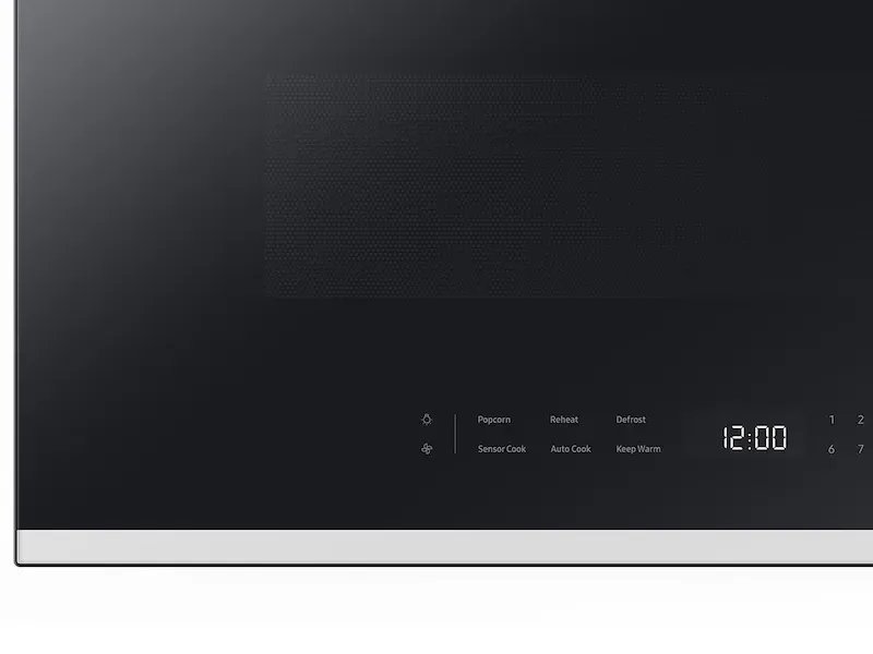 Samsung Bespoke Series White Over-the-range Microwave