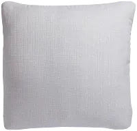 Zeke Light Gray 22" Accent Pillow
