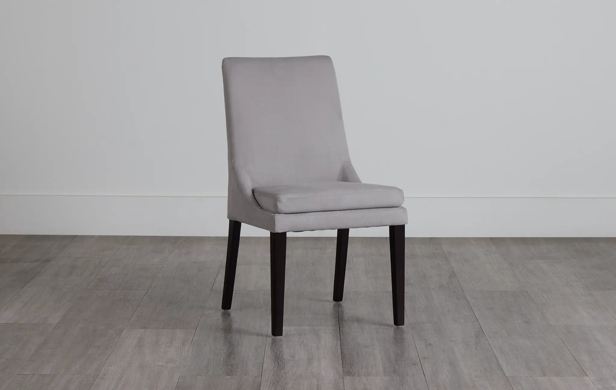 Tito Light Gray Upholstered Side Chair Tito Light Gray Upholstered Side Chair