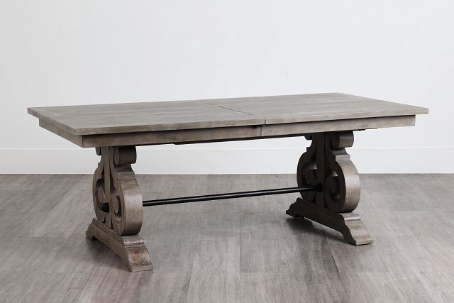 Sonoma Light Tone Trestle Table