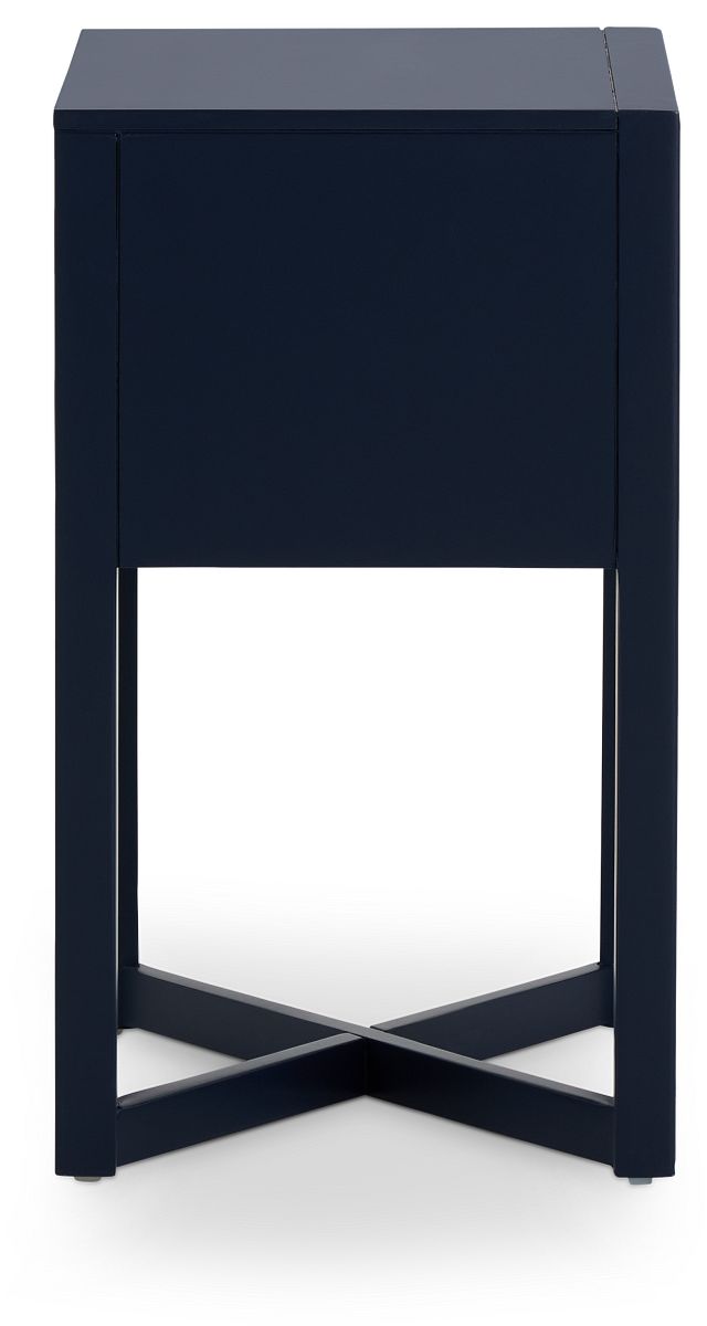 Ryder Dark Blue Nightstand