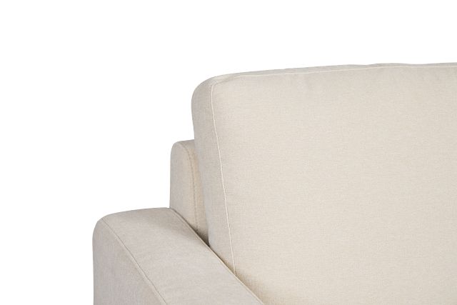 Addie Beige Fabric 4-piece Pit Storage Sectional