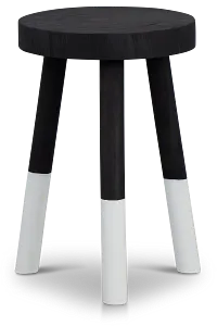 Kina Black 18" Stool