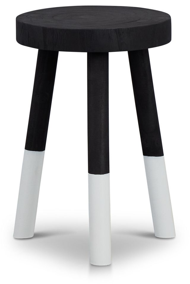 Kina Black 18" Stool