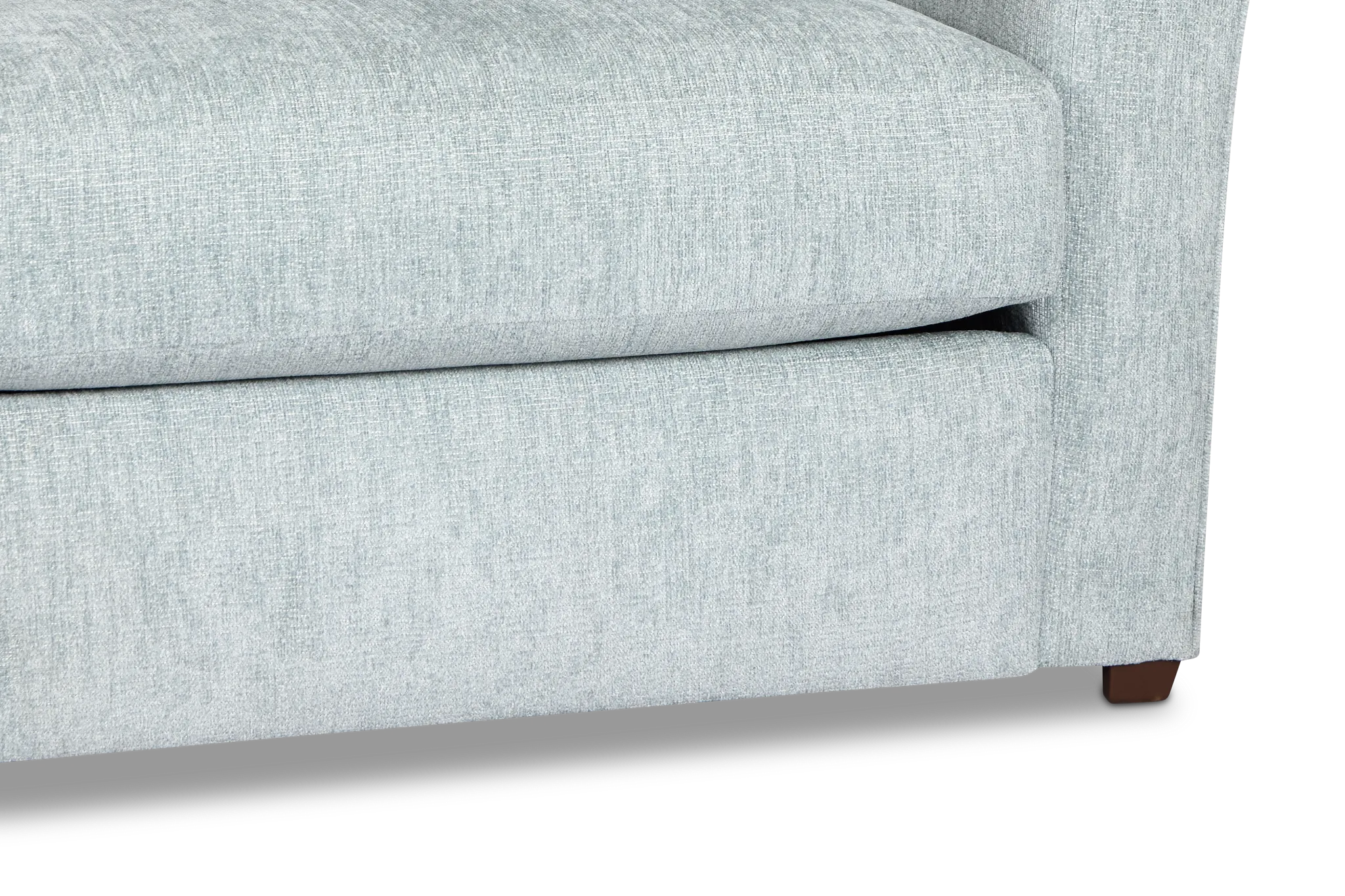Shore Light Blue Fabric Cooling Memory Foam Sleeper