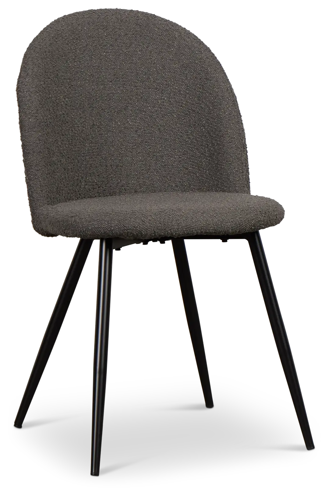 Alba Dark Brown Upholstered Side Chair Alba Dark Brown Upholstered Side Chair