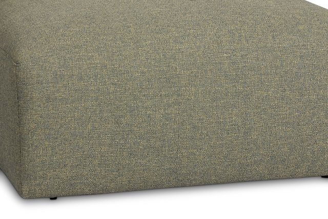 Baylor Green Fabric Armless Chair
