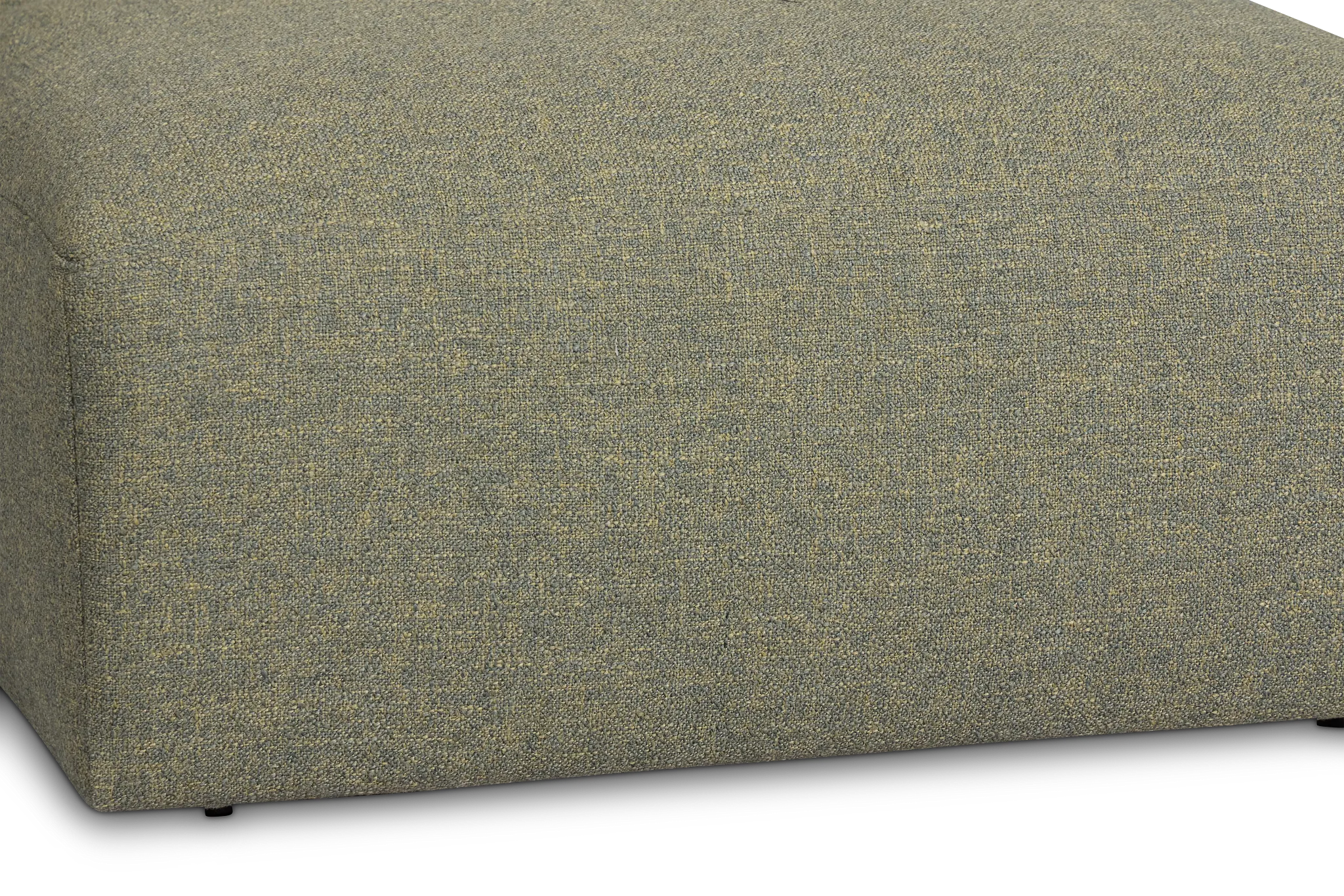 Baylor Green Fabric Armless Chair