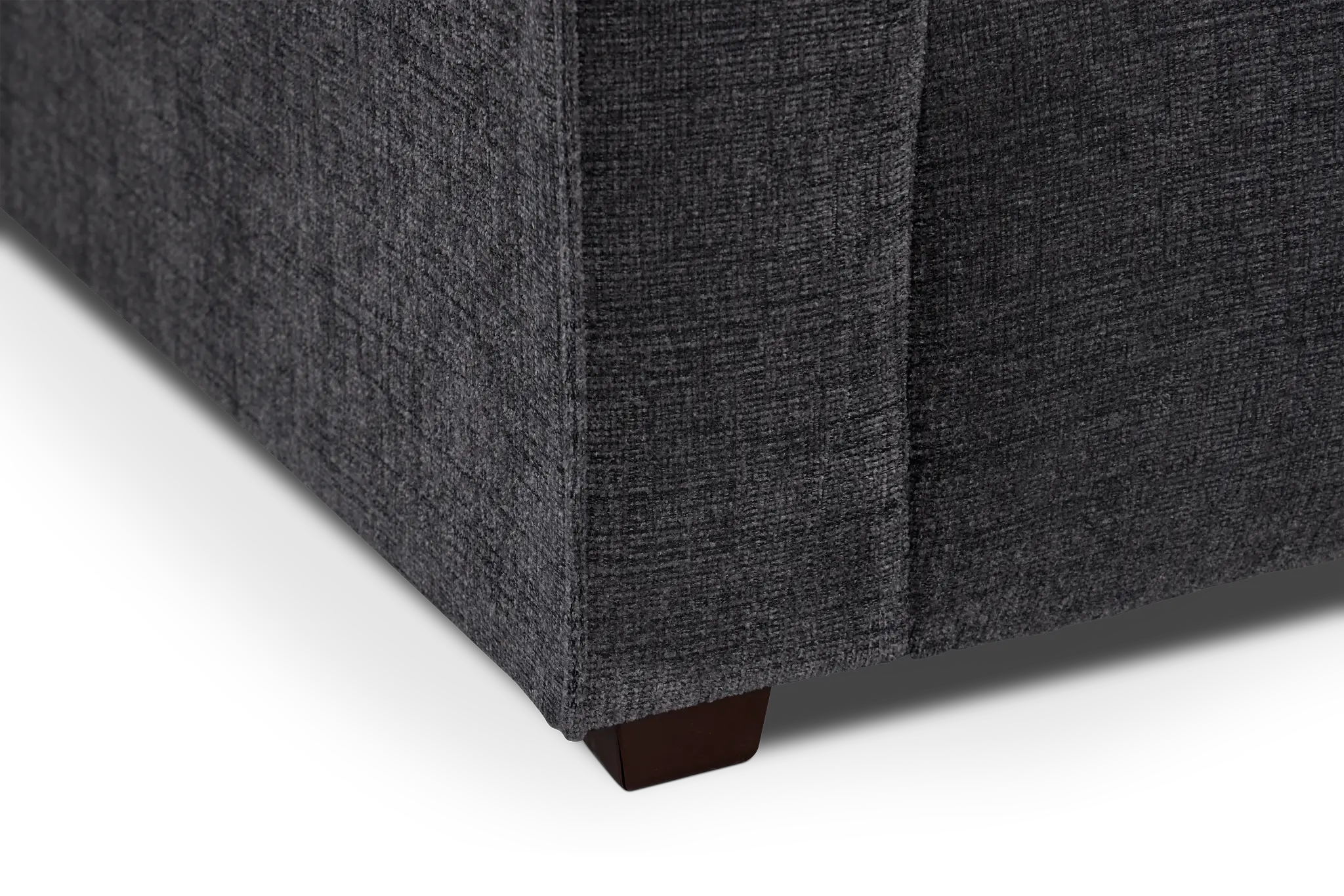 Maxie Dark Gray Micro Loveseat Maxie Dark Gray Micro Loveseat