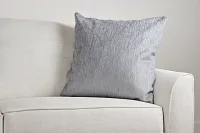 Alpha Light Gray 24" Accent Pillow