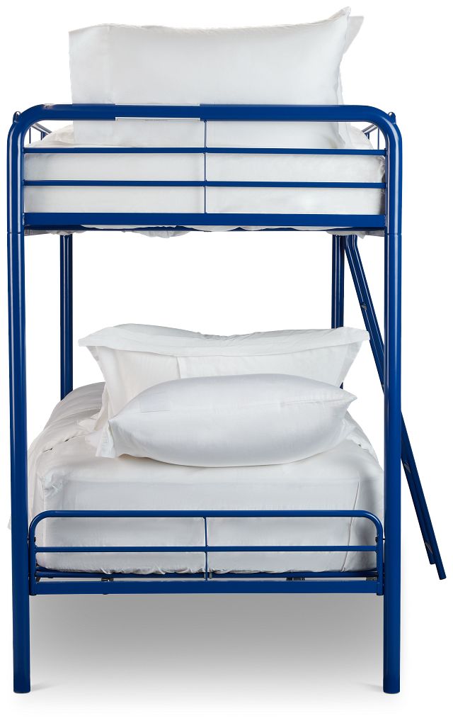 Rory Blue Metal Bunk Bed