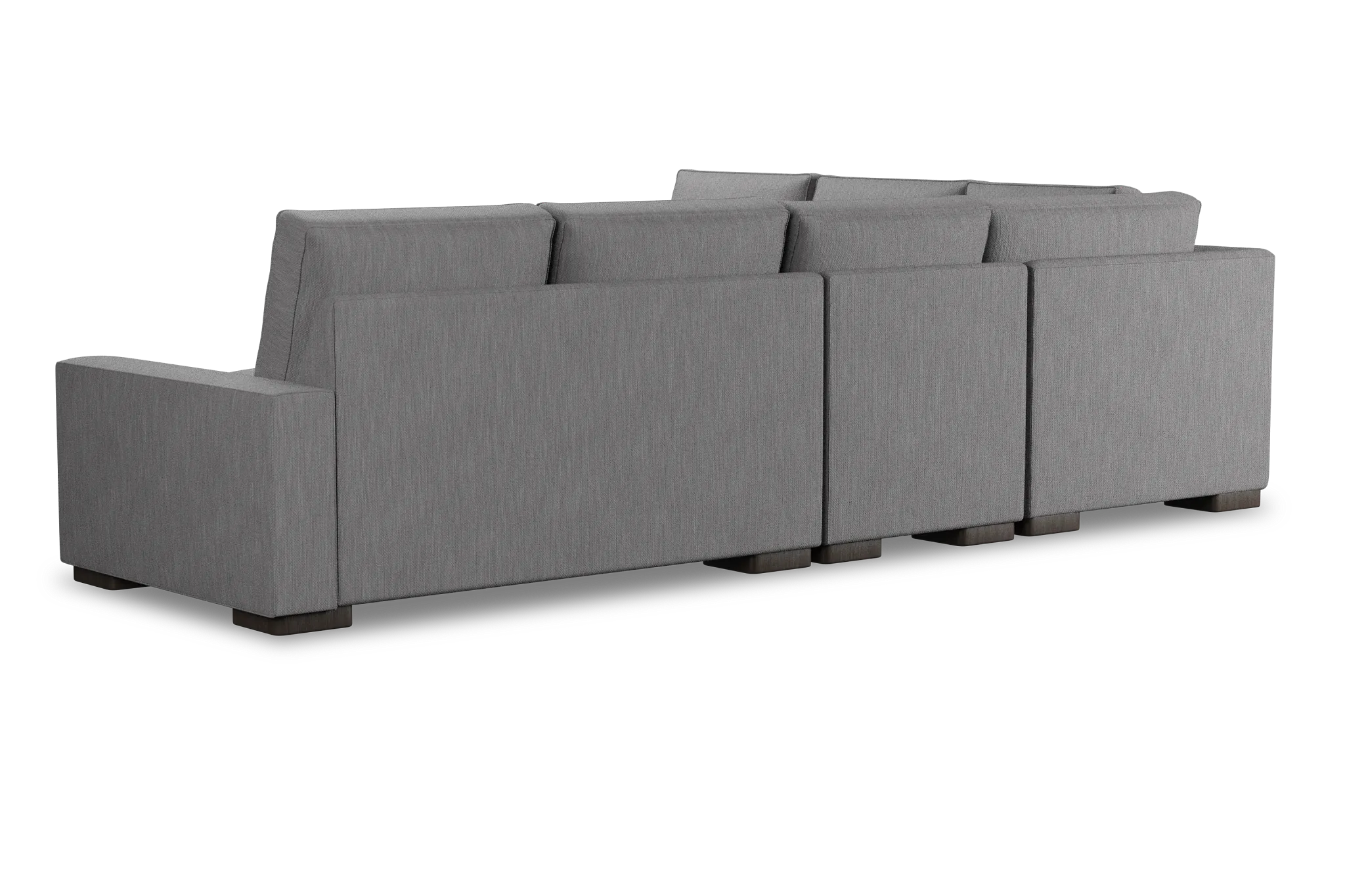 Edgewater Revenue Gray Medium Two-arm Sectional