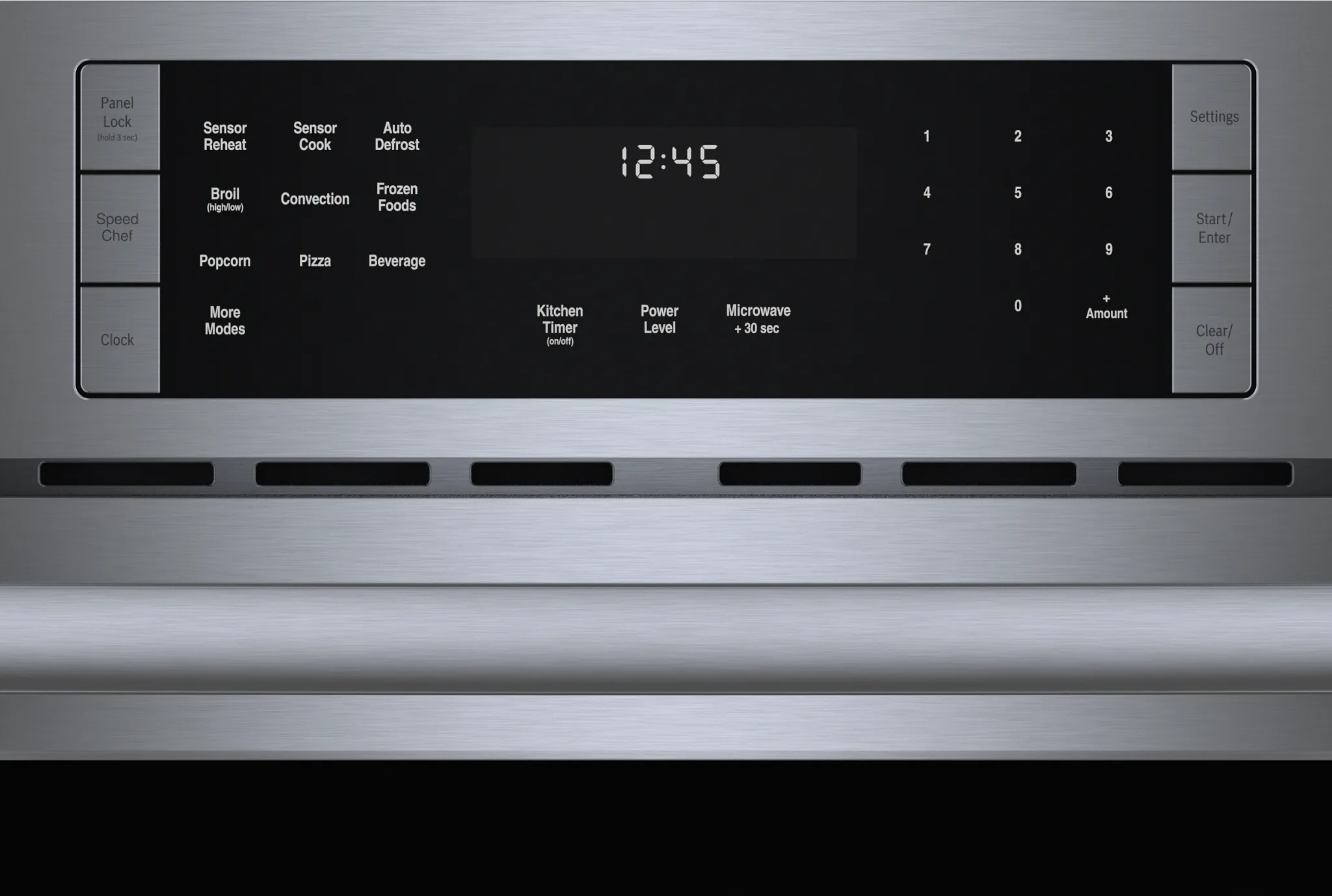 Bosch 800 Series Stainless Steel 30" Built-in Microwave