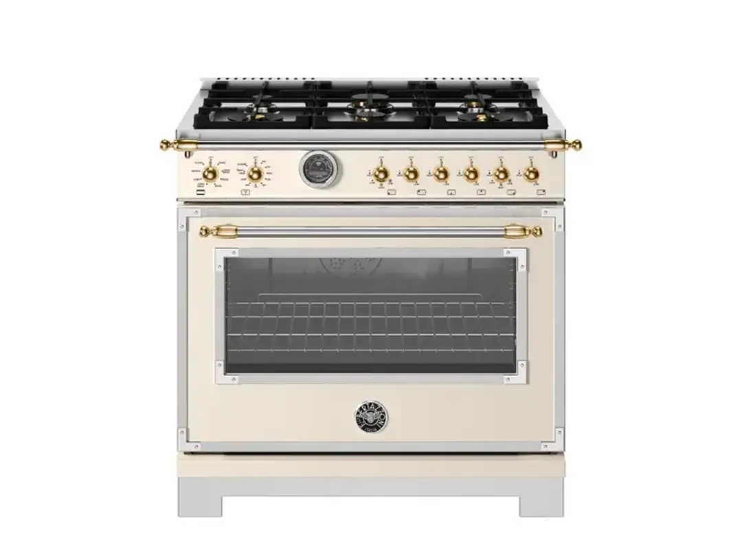Bertazzoni Heritage Series White 36" Dual Fuel Range Bertazzoni Heritage Series White 36" Dual Fuel Range