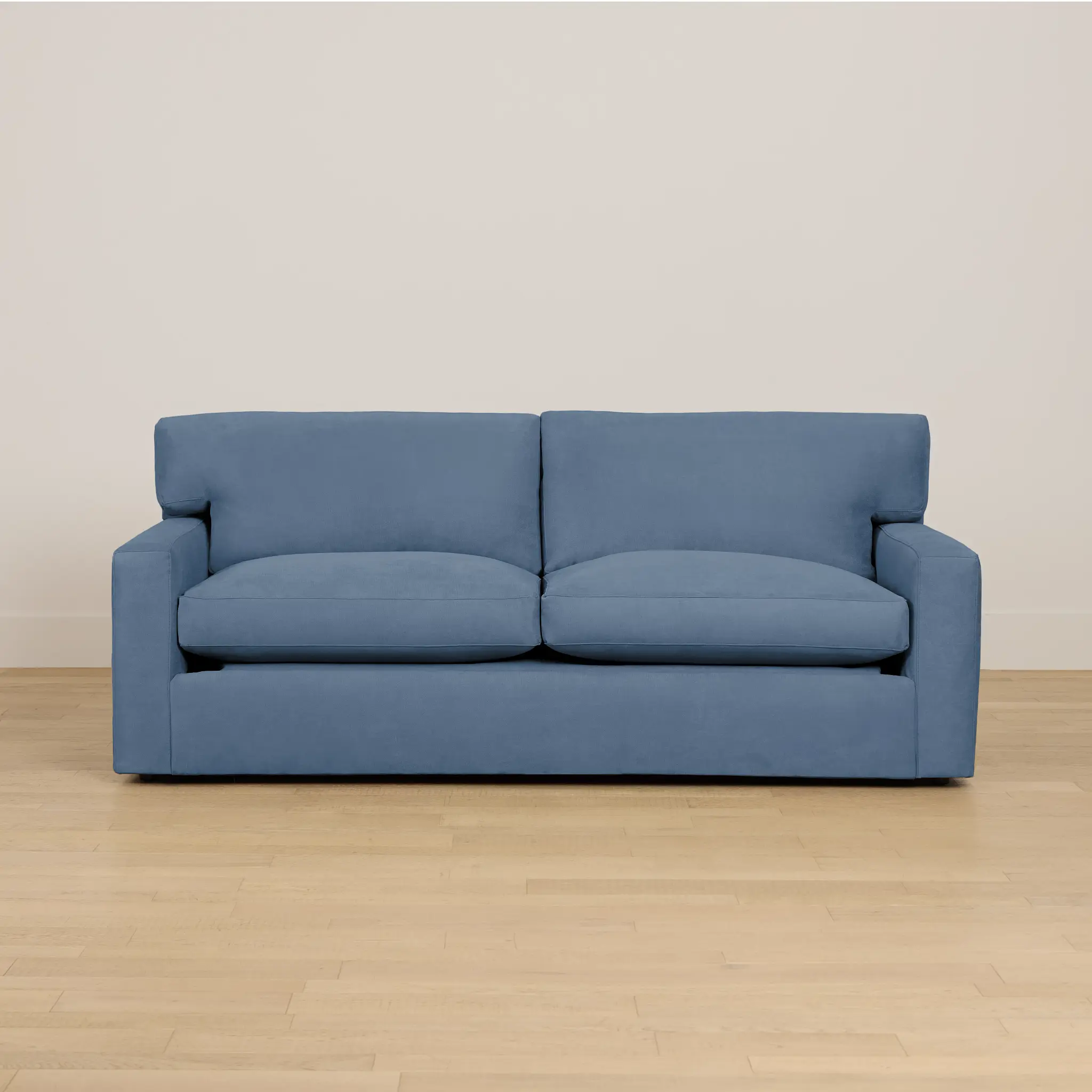 Hudson Blue Fabric Memory Foam Sleeper Hudson Blue Fabric Memory Foam Sleeper