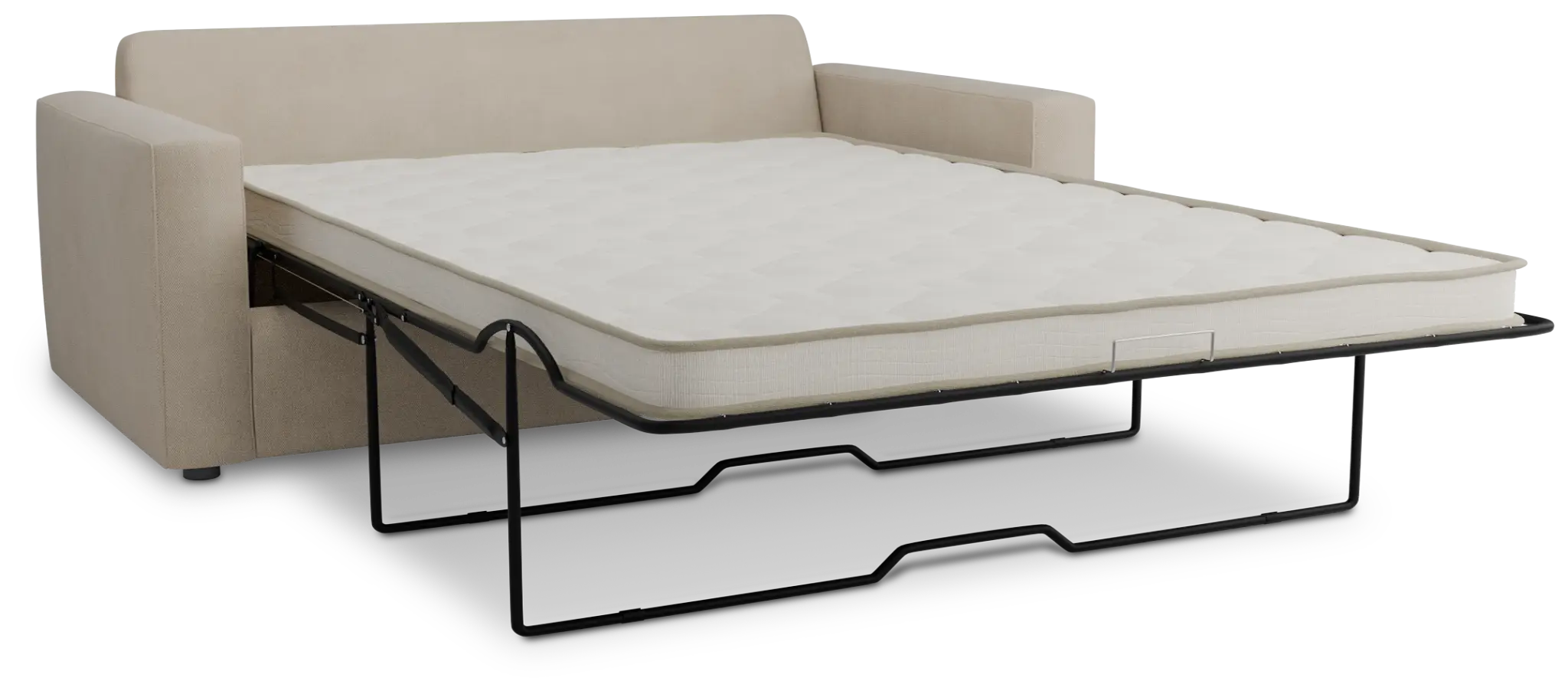Siesta Peyton Beige Fabric Innerspring Sleeper Siesta Peyton Beige Fabric Innerspring Sleeper