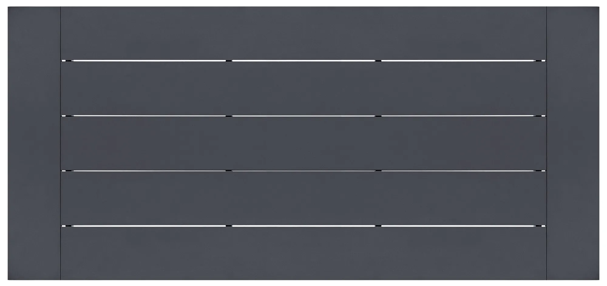 Linear Dark Gray 87" Rectangular Table
