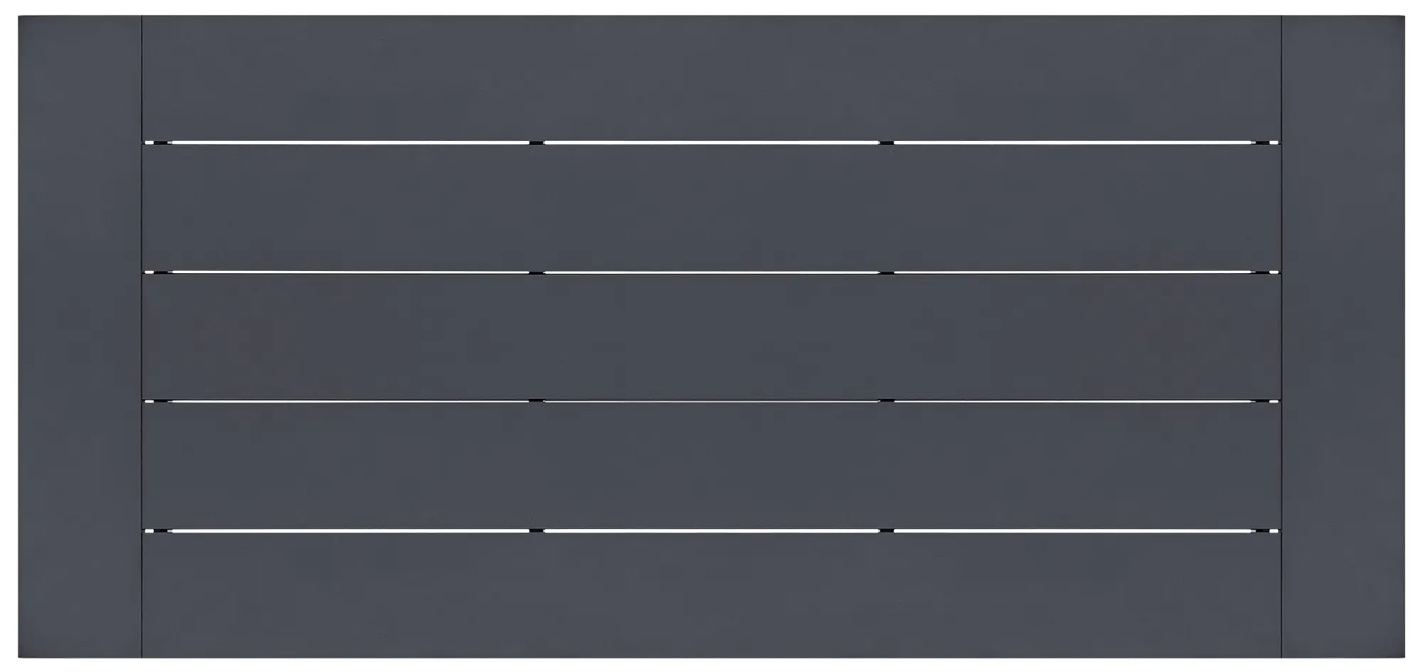 Linear Dark Gray 87" Rectangular Table Linear Dark Gray 87" Rectangular Table