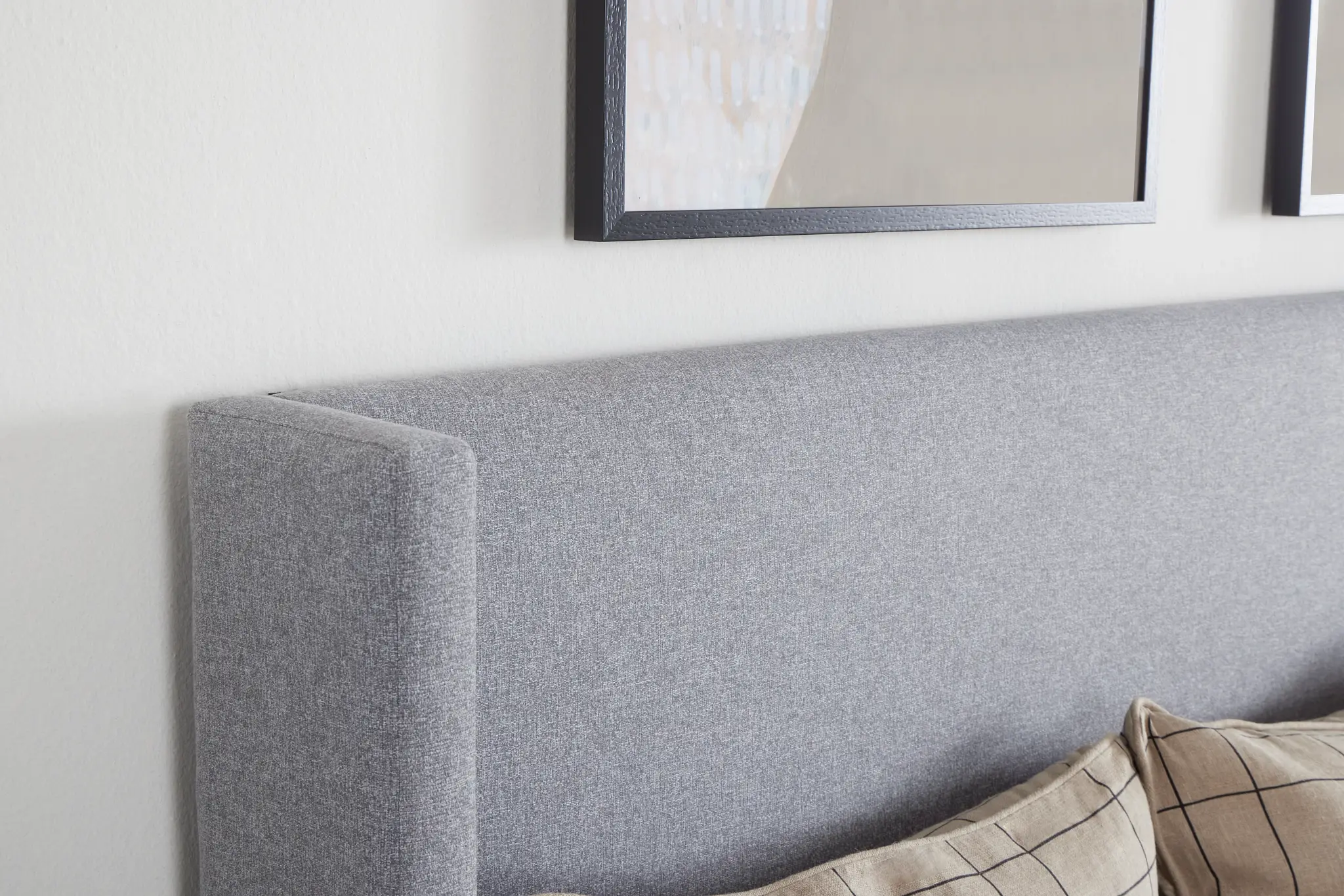 Kent Gray Uph Panel Bed Kent Gray Uph Panel Bed