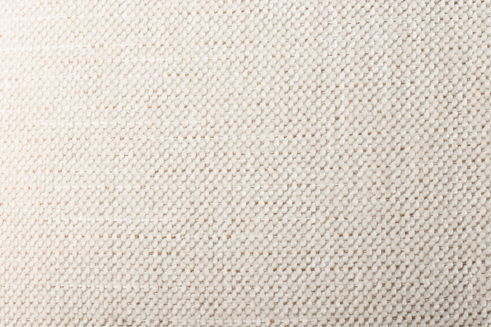 Indie Beige Fabric Ottoman