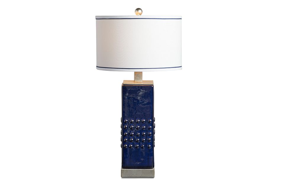 Andrews Dark Blue Table Lamp Home, Navy Blue Table Lamp