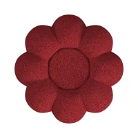 Kenzo Red Fabric Chair & Ottoman