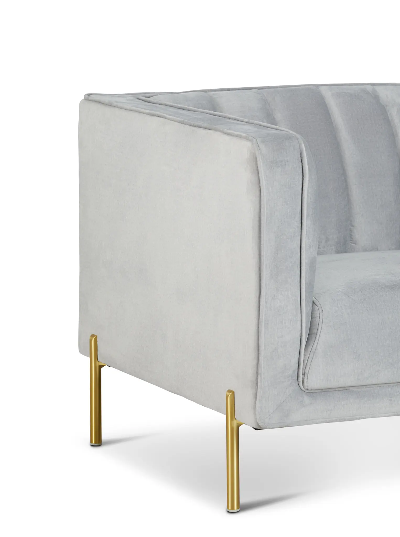 Bella Gray Velvet Chair Bella Gray Velvet Chair