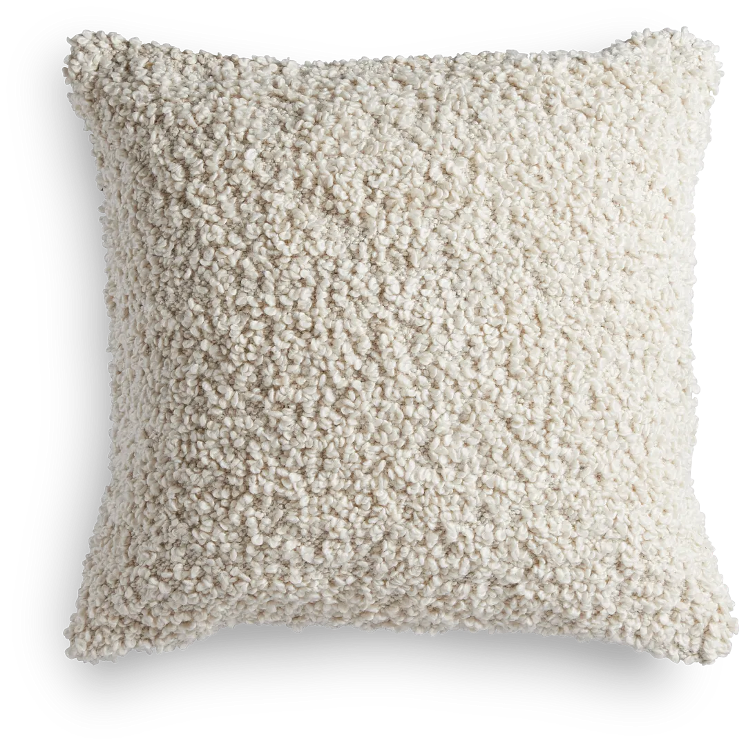 Yojo Ivory 22" Accent Pillow