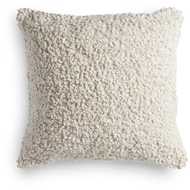 Yojo Ivory 22" Accent Pillow