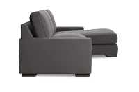 Edgewater Peyton Gray Right Chaise Sectional