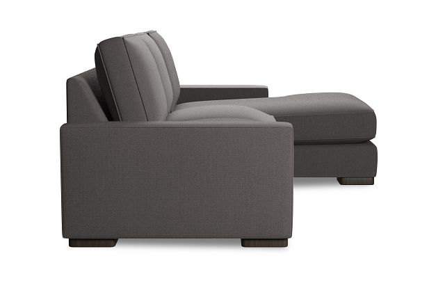Edgewater Peyton Gray Right Chaise Sectional