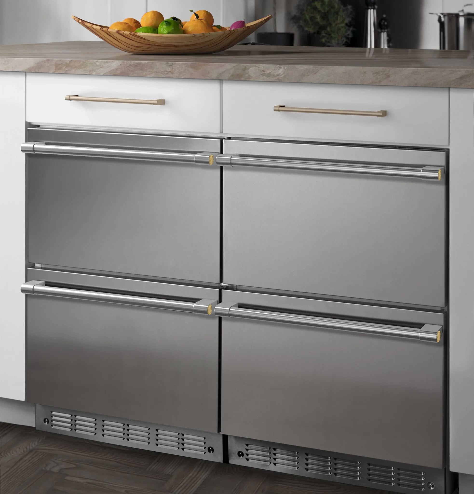 Monogram 240 Series Stainless Steel 24" Undercounter Refrigerator