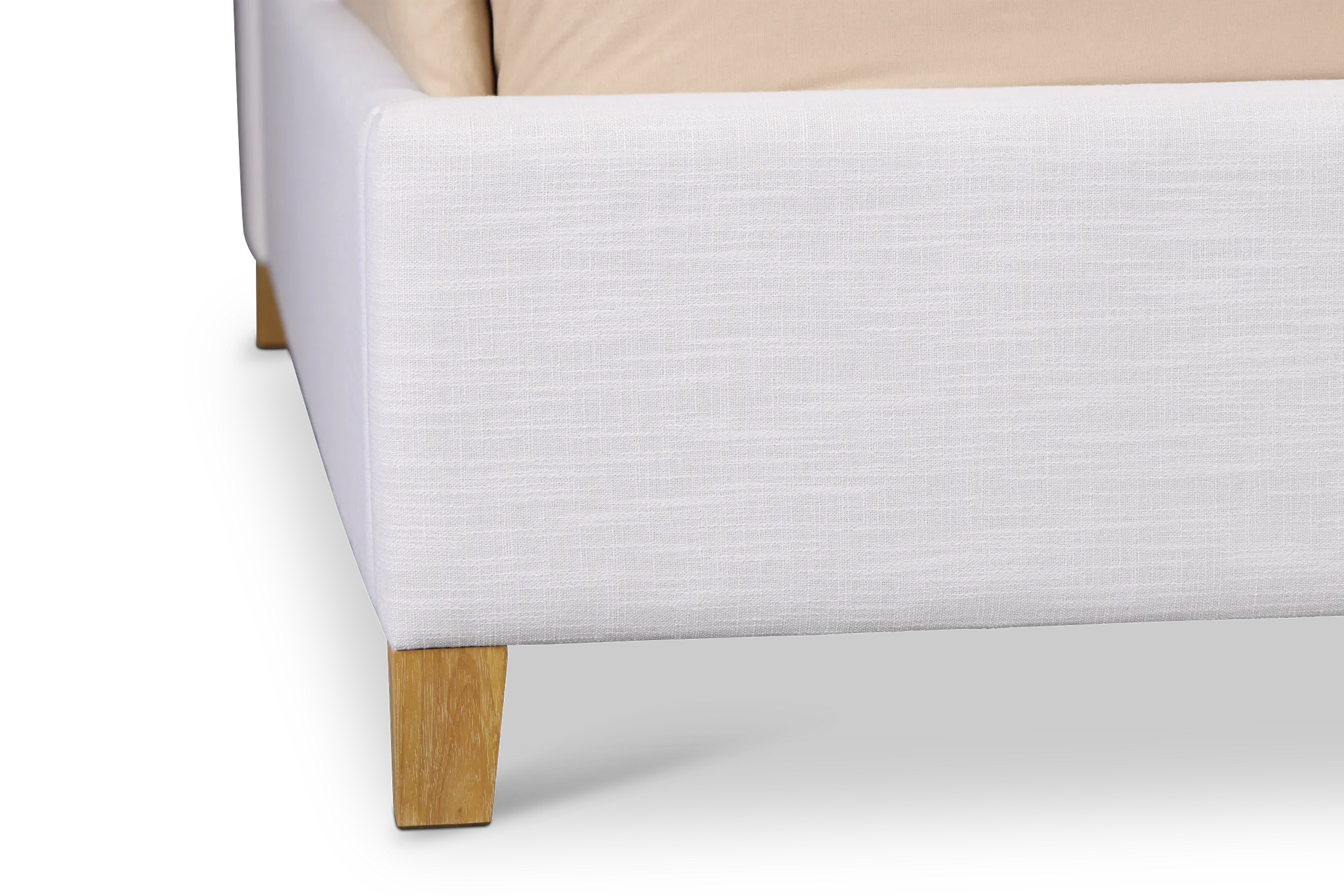 Nantucket White Uph Panel Bed